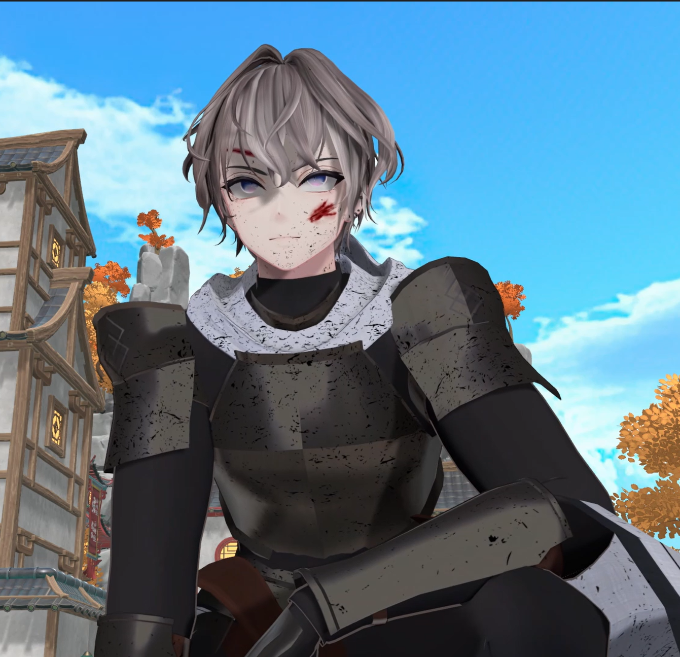Character armor frame
